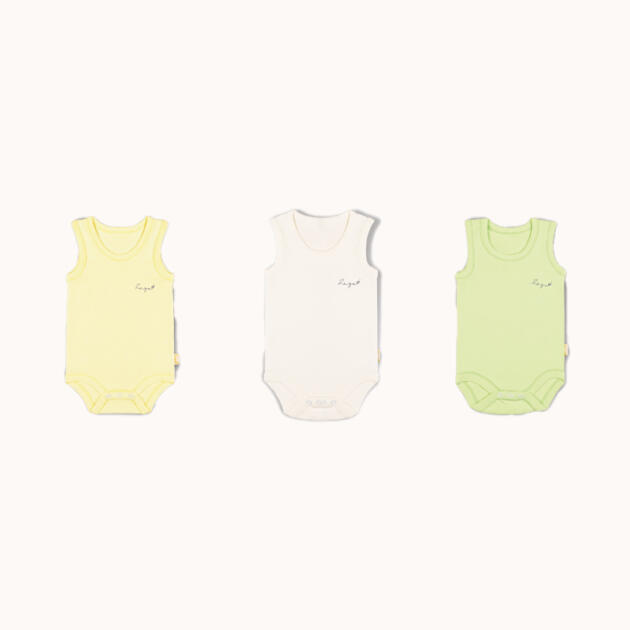 Sleeveless Plain Unisex